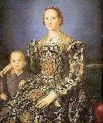 Agnolo Bronzino, Eleanora di Toledo with her son Giovanni de' Medici